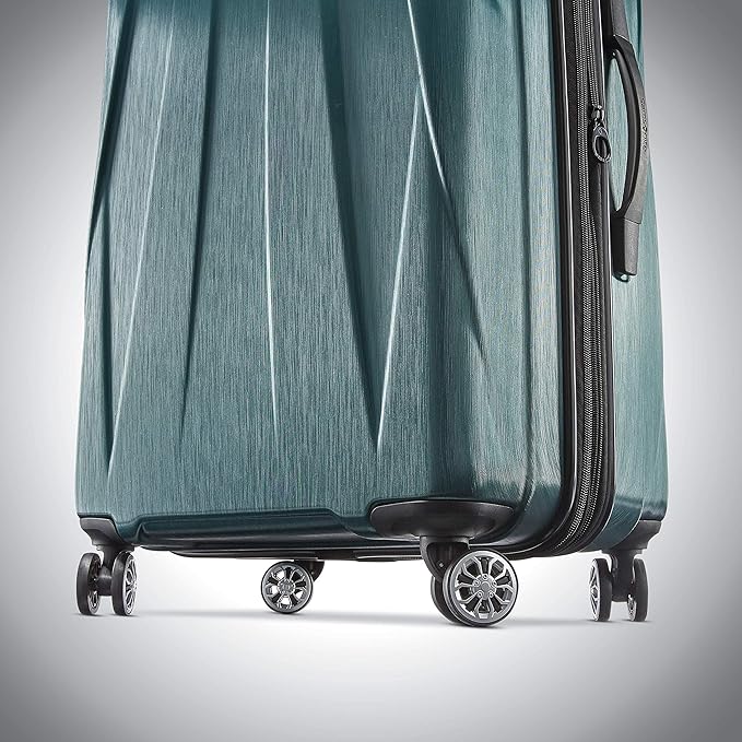 Samsonite Centric 2 Hardside Expandable Luggage with Spinner Wheels, 2-Piece Set (20/24), Emerald Green