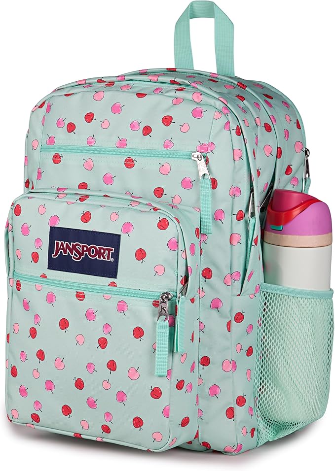 JanSport Laptop Backpack - Computer Bag with 2 Compartments, Ergonomic Shoulder Straps, 15” Laptop Sleeve, Haul Handle - Apple Orchard