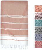 LANE LINEN Turkish Beach Towel, Oversized Beach Towel 39"x71", Lightweight Beach Essentials for Women, Large Pool Towel, Absorbent & Quick Dry, Sand Free Beach Towel - Bird of Paradise