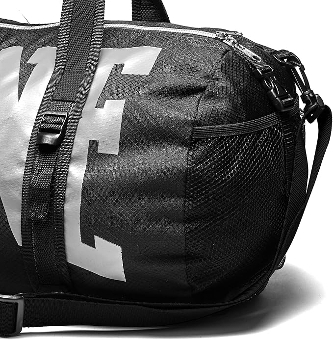 Leone 1947 Gym Tote, Black (Noir)