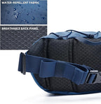 Travel Fanny Pack 3L, Crossbody Adjustable Strap, Padded Back, Water Repellent