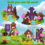Magnetic Blocks Travel Magnetic Building Blocks Cubes - 200 PCS Tin Box Magnet Toys Set STEM Educational for Kids Ages 3 4 5 6 7 8 9 10 11 12 Year Old Boys Girls Gifts Birthday Christmas