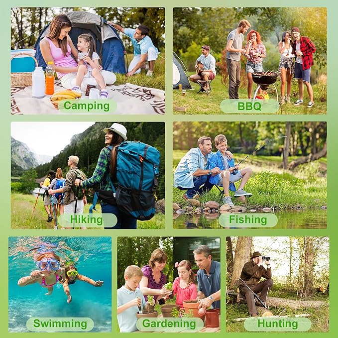BuggyBands 12 Pack Mosquito Repellent Bracelets for Adults & Kids, Individually Wrapped, DEET Free, Natural and Waterproof Band