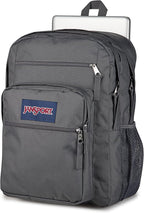 JanSport Laptop Backpack - Computer Bag with 2 Compartments, Ergonomic Shoulder Straps, 15” Laptop Sleeve, Haul Handle - Smokey Grit