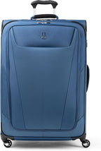 Travelpro Maxlite 5 Softside Expandable Luggage with 4 Spinner Wheels, Lightweight Suitcase, Men and Women, Ensign Blue, Checked-Large 29-Inch