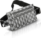 Luxury Travel Wallet – Hidden Money Belt, RFID-Blocking, Anti-Theft Passport Holder for Men & Women (Black)