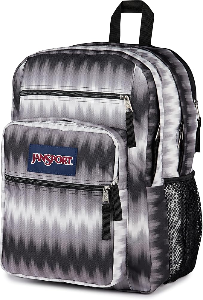JanSport Laptop Backpack - Computer Bag with 2 Compartments, Ergonomic Shoulder Straps, 15” Laptop Sleeve, Haul Handle - Digi Tie Dye Black