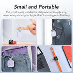 Portable Travel Charger for Apple Watch Series 8,Wireless iWatch Charger 1200mAh Power Bank with Charging Cable, Purse Keychain Smart Chargers for Apple Watch Series 11/10/9/8/7/6/SE/5/4/3/2/1/UItra