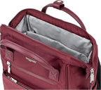 Baggallini Soho Backpack - Travel Laptop Backpack for Women - Lightweight Water-Resistant Luggage Bag, Dark Cherry