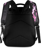 AI ACCESSORY INNOVATIONS K-Pop Demon Hunters Huntrix 16” Backpack for Girls, Featuring Rumi, Zoey, Mira, Rubber Molded Bag Charm, Huntrix