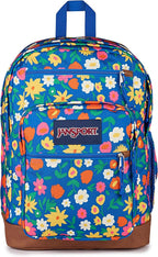 JanSport Cool Backpack with 15-inch Laptop Sleeve, Large Computer Bag Rucksack with 2 Compartments, Ergonomic Straps, Flower Market