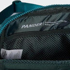 Pander Two Way Zipper Fanny Pack Nylon Everywhere Belt Bag for Women, Water Repellent Waist Packs, Crossbody Bags with Adjustable Strap (Teal Blue).