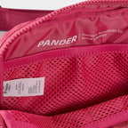 Pander Two Way Zipper Fanny Pack Nylon Everywhere Belt Bag for Women, Water Repellent Waist Packs, Crossbody Bags with Adjustable Strap (Hot Pink).