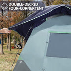 CAMEL CROWN Tents for Camping 4/8 Person Waterproof Tent Quick Setup Folding Outdoor Backpacking Tents Family Hiking