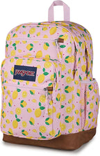 JanSport Cool Backpack with 15-inch Laptop Sleeve, Large Computer Bag Rucksack with 2 Compartments, Ergonomic Straps, Lemonade Stand