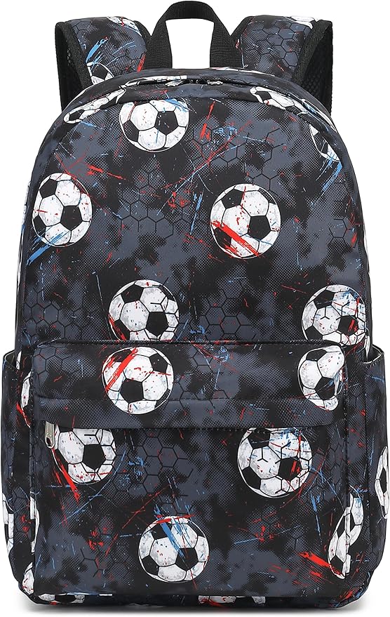 CAMTOP Preschool Backpack for Kids Boys Soccer Backpack Toddler Kindergarten School Bookbags for Age 3-8