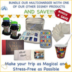 MultiCharger for MagicBand+, MagicBand + & Magic Band Compatible with FuelRod and Other External Battery. Disney World Accessories for Trip to Disneyland or Cruise (USB-A, 1-Pack)