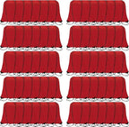 60 Pieces Red Drawstring Backpack Bags Sports Sackpack Bulk Cinch Gym Bag For Women Men Outdoor Sports Backpack