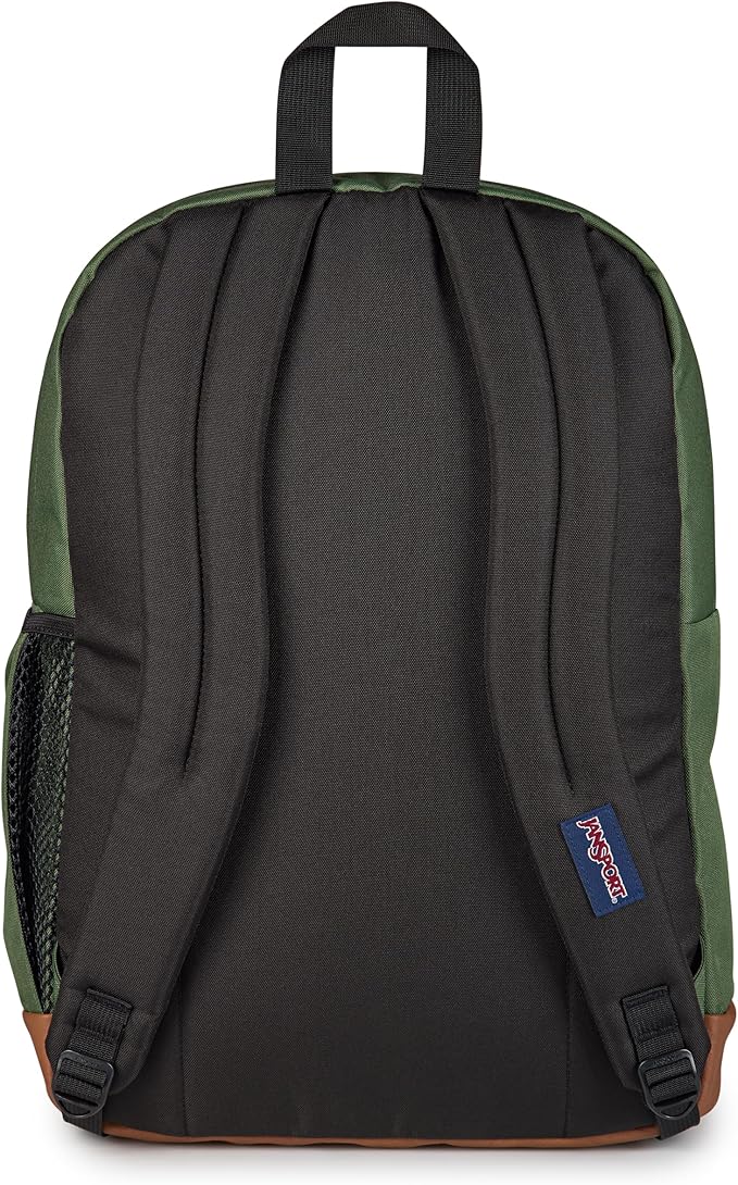 JanSport Cool Backpack with 15-inch Laptop Sleeve, Large Computer Bag Rucksack with 2 Compartments, Ergonomic Straps, Cargo Green