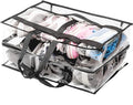 Shoe Travel Bag for Shoes - Travel Shoe Organizer - Portable Luggage Shoes Carrier Sneaker Bag - Shoe Storage Case (Clear, 8 Pairs)