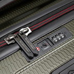 Traveler's Choice Maxporter II Polycarbonate Hardside Trunk with Spinner Wheels, Green, 22-Inch Carry-on Luggage