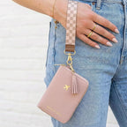 Beautiful Passport Holder for Travel with Wristlet Strap - All-in-One Wallet for Women with Card Slots and Tassel Keychain - Perfect RFID Blocking Case to Keep Your Travel Documents Organized & Safe