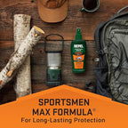 Repel Insect Repellent Sportsmen Max Formula Pump Spray 40 Percent DEET, 6 Ounces, Long-Lasting Insect Repellent Spray Repels Mosquitoes, Ticks, Gnats, Biting Flies, Chiggers And Fleas, 12 Pack