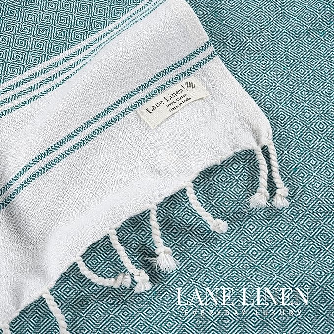 LANE LINEN Beach Towels 12 Pack, Bulk Beach Towels Oversized, Pool Towels for Adults, Pre-Washed, Sand Free Beach Towel, Fast Drying Beach Towel, 39"x71" - Beach Party