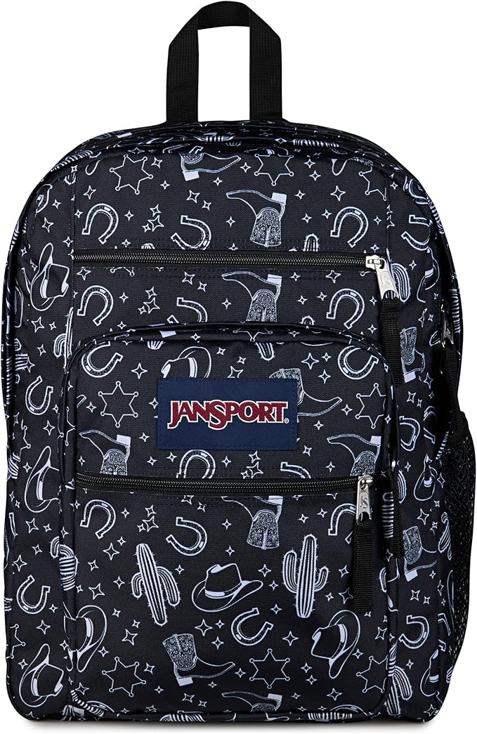 JanSport Laptop Backpack - Computer Bag with 2 Compartments, Ergonomic Shoulder Straps, 15” Laptop Sleeve, Haul Handle - Wild West Escape