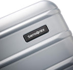 Samsonite Omni 2 Hardside 3 Piece Set - Includes Global Carry-On, Medium, & Large Checked Suitcases - 360° Dual Spinner Wheels - Integrated TSA Lock & Expansion - Amazon Exclusive - Artic Silver