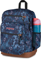 JanSport Cool Backpack with 15-inch Laptop Sleeve, Large Computer Bag Rucksack with 2 Compartments, Ergonomic Straps, Ghostly Florals