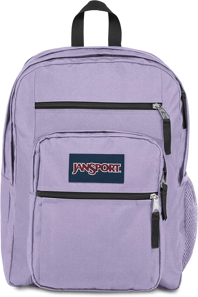 JanSport Laptop Backpack - Computer Bag with 2 Compartments, Ergonomic Shoulder Straps, 15” Laptop Sleeve, Haul Handle - Pastel Lilac