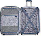 American Tourister Stratum 3.0 Medium 24-Inch Spinner, Airline Approved, Durable Hardside Luggage, Expands 1.5", RightHeight™ Adjustable Handle, Elemental Blue