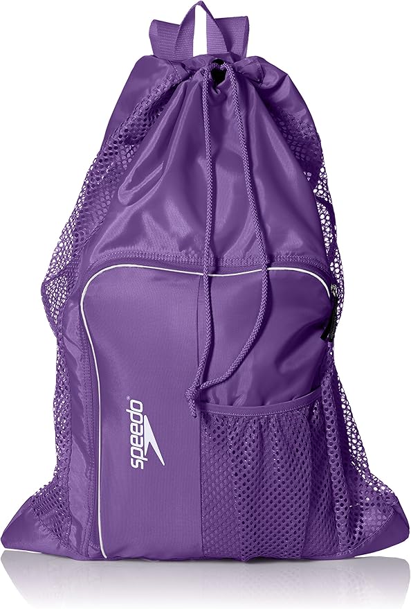 Speedo Unisex-Adult Drawstring Deluxe Ventilator Mesh Equipment Bag