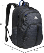 adidas Prime 7 Backpack for Laptop, School and Travel, 37L