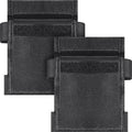 2 Pcs Security Ankle Wallet Pouch Black Ankle Wallet Stealth Tactical Nylon Leg Unisex Leg Strap Pocket for Credit Cards Travel First Aid Camping Phone