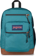 JanSport Cool Backpack with 15-inch Laptop Sleeve, Large Computer Bag Rucksack with 2 Compartments, Ergonomic Straps, Emerald Pool