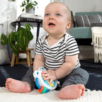 Baby Einstein Tiny Tempo Musical Toy Drum, Ages 3+ Months, Bead Chaser