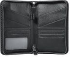 Polare Full Grain Leather Passport Holder Cover Case for Men and Women RFID Blocking Family Travel Wallet Holds 6 Passports