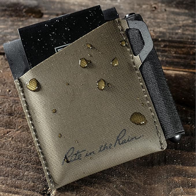 Rite in the Rain Monsoon On-the-Go Wallet, 3 3/8” x 3 ¾”, TPU fabric, Pen Holder (No. C971) | 3 3/8" x 3 ¾", Pen Holder, No. C971