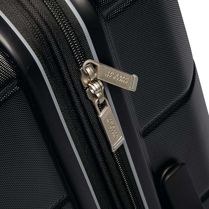 American Tourister Stratum 2.0 Expandable Hardside Luggage with Spinner Wheels, 28" SPINNER, Jet Black