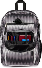 JanSport Laptop Backpack - Computer Bag with 2 Compartments, Ergonomic Shoulder Straps, 15” Laptop Sleeve, Haul Handle - Digi Tie Dye Black