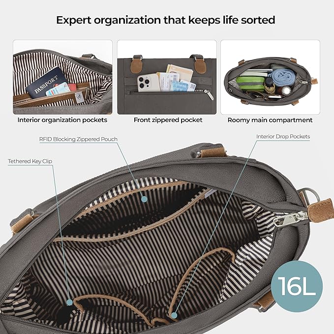 Travelon Anti-Theft Heritage Tote Bag