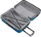 Samsonite Centric 2 Hardside Expandable Luggage with Spinner Wheels, Caribbean Blue, Checked-Large 28-Inch