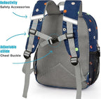STEAMEDBUN Corduroy Toddler Backpack for Boys Girls 2-4, Kids Preschool Backpack for Kindergarten