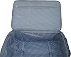 Travelers Club 3 Piece Bowman Luggage Set, Red Carry