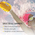 FINIS Agility Floating Swim Paddles - Strapless Design for Stroke Technique - Instant Feedback
