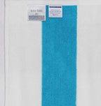 COTTON CRAFT Oversized Beach Towels - 2 Pack XXL 35x84 - The Big Kahuna 7 Foot Extra Large Beach Blanket Towel - Big & Tall - Huge 100% Cotton Velour Soft Luxury Pool Bath Towel - Cabana Stripe Aqua