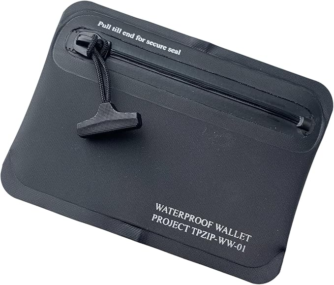 Heavy Duty Airtight Wallet Submersible Waterproof Wallet Protection for Keys, Cards