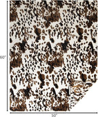CARSTENS, INC. Travel Blanket, Premium Compact 2-in-1 Airplane Blanket/Pillow, Wrangler Tri-Color Cowhide